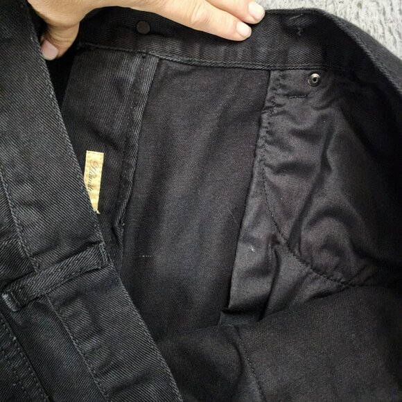 Sean John Jeans Mens 42x32 Black Cotton High Rise Straight - Picture 10 of 14